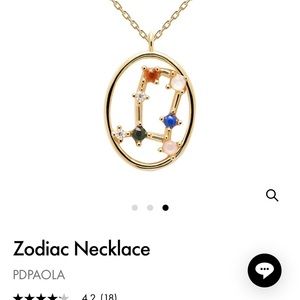 PDPAOLA Gemini Zodiac Necklace NWOT